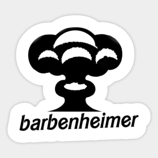 barbenheimer Sticker